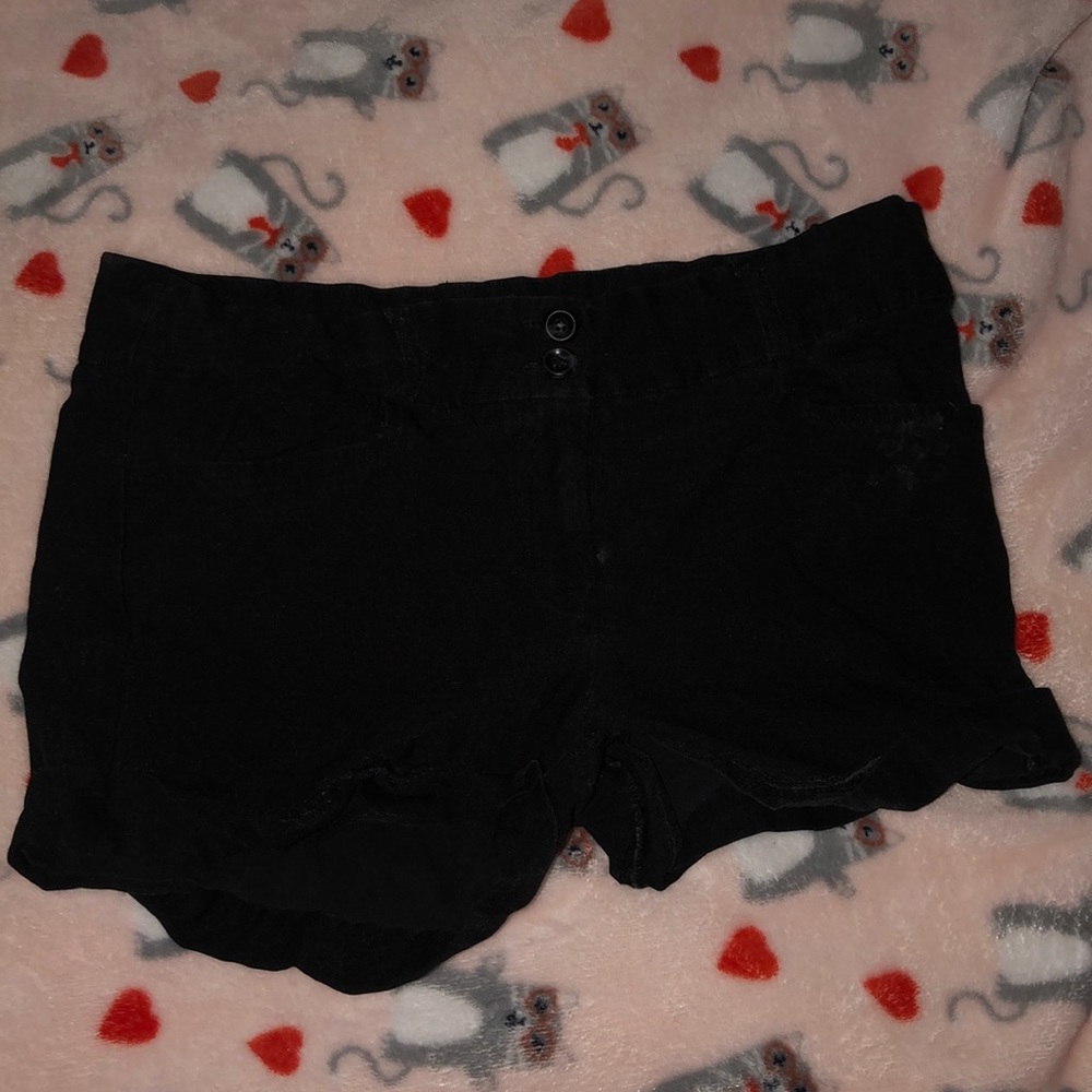 Black shorts